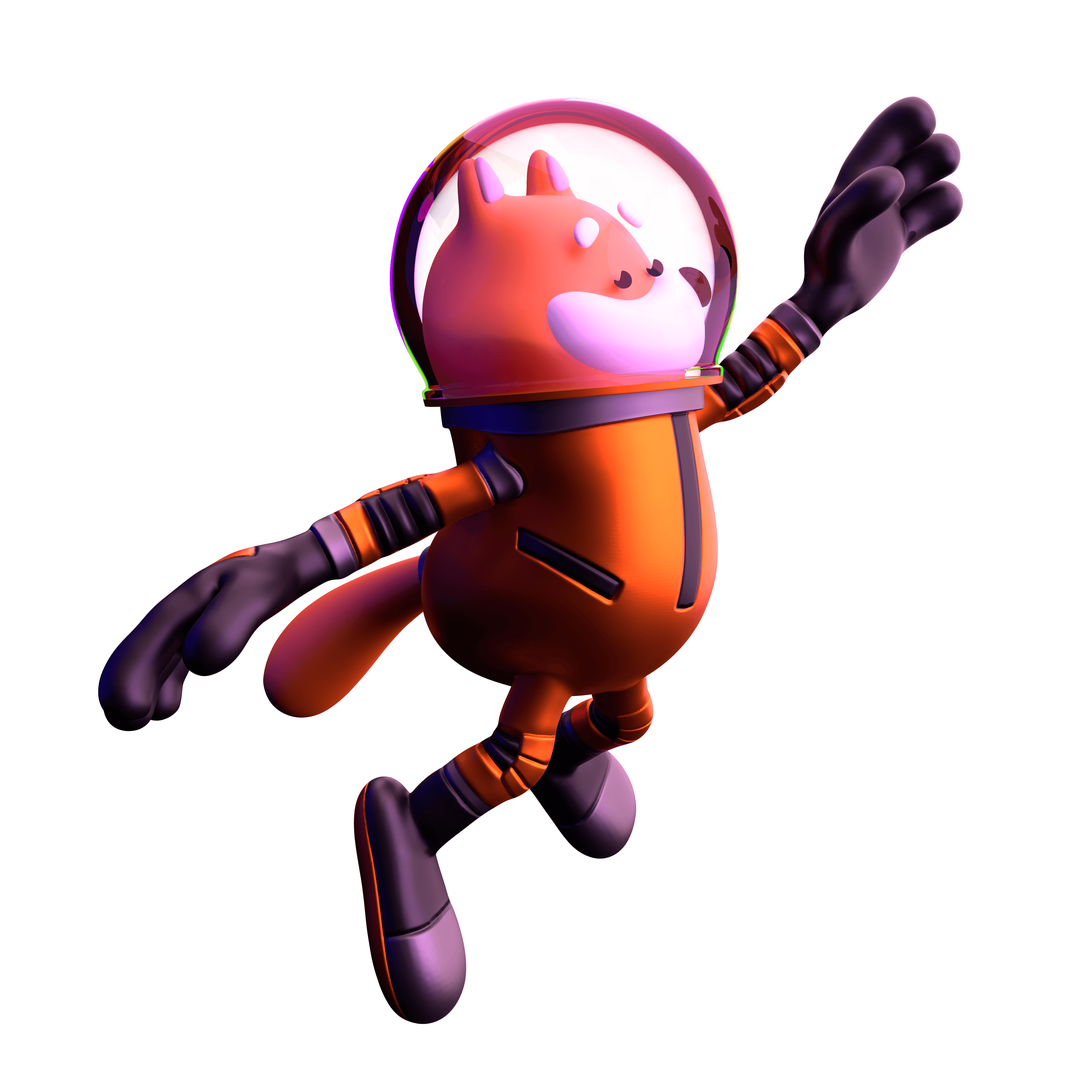 Bonk Pose Space Catching